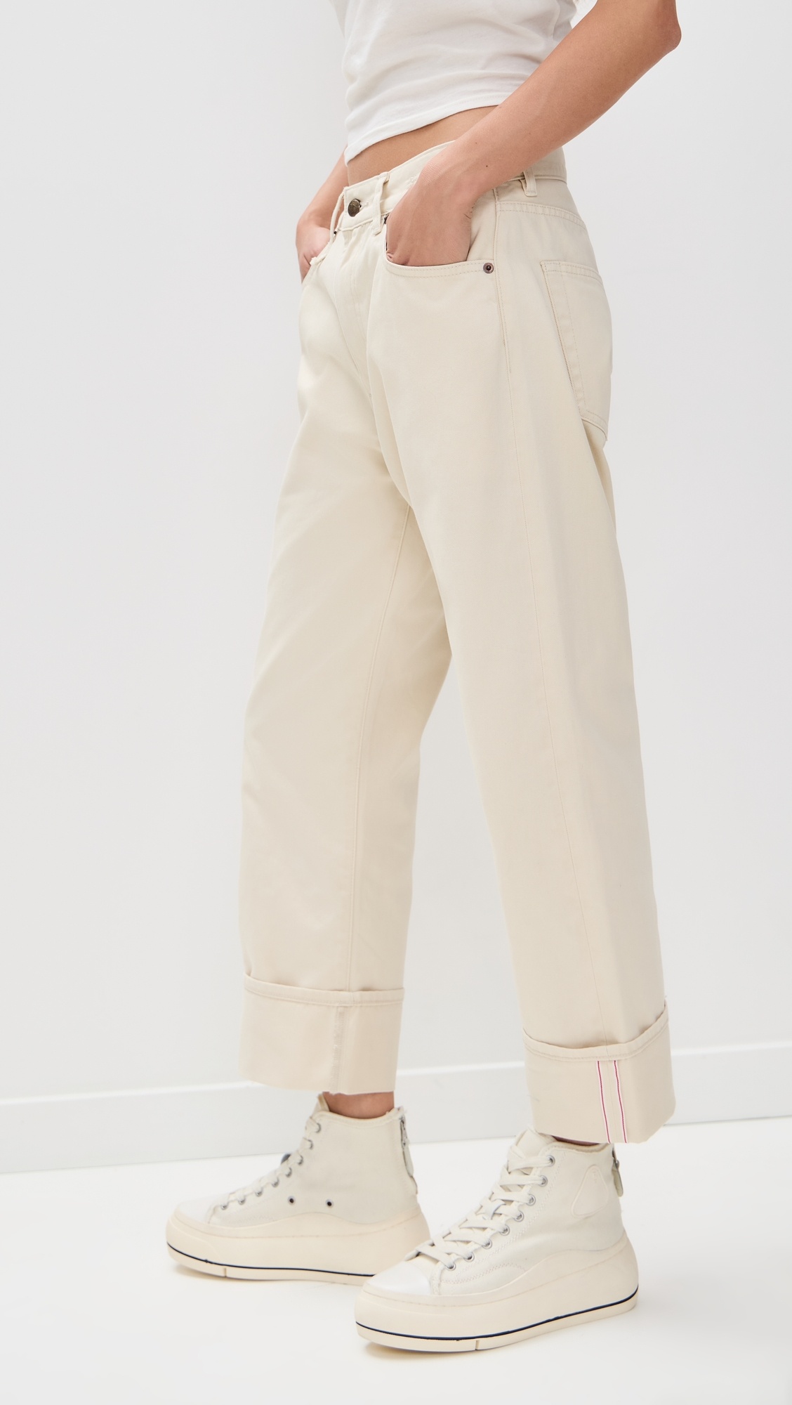 Cuffed X-Boyfriend Jeans - 3