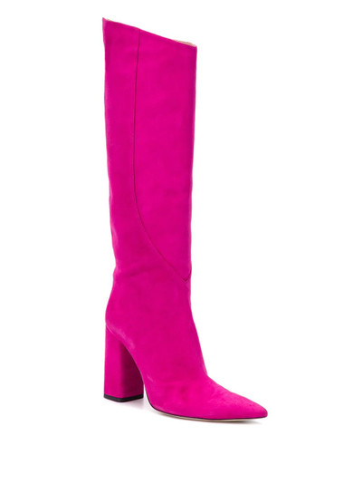 EMILIO PUCCI angled suede boots outlook