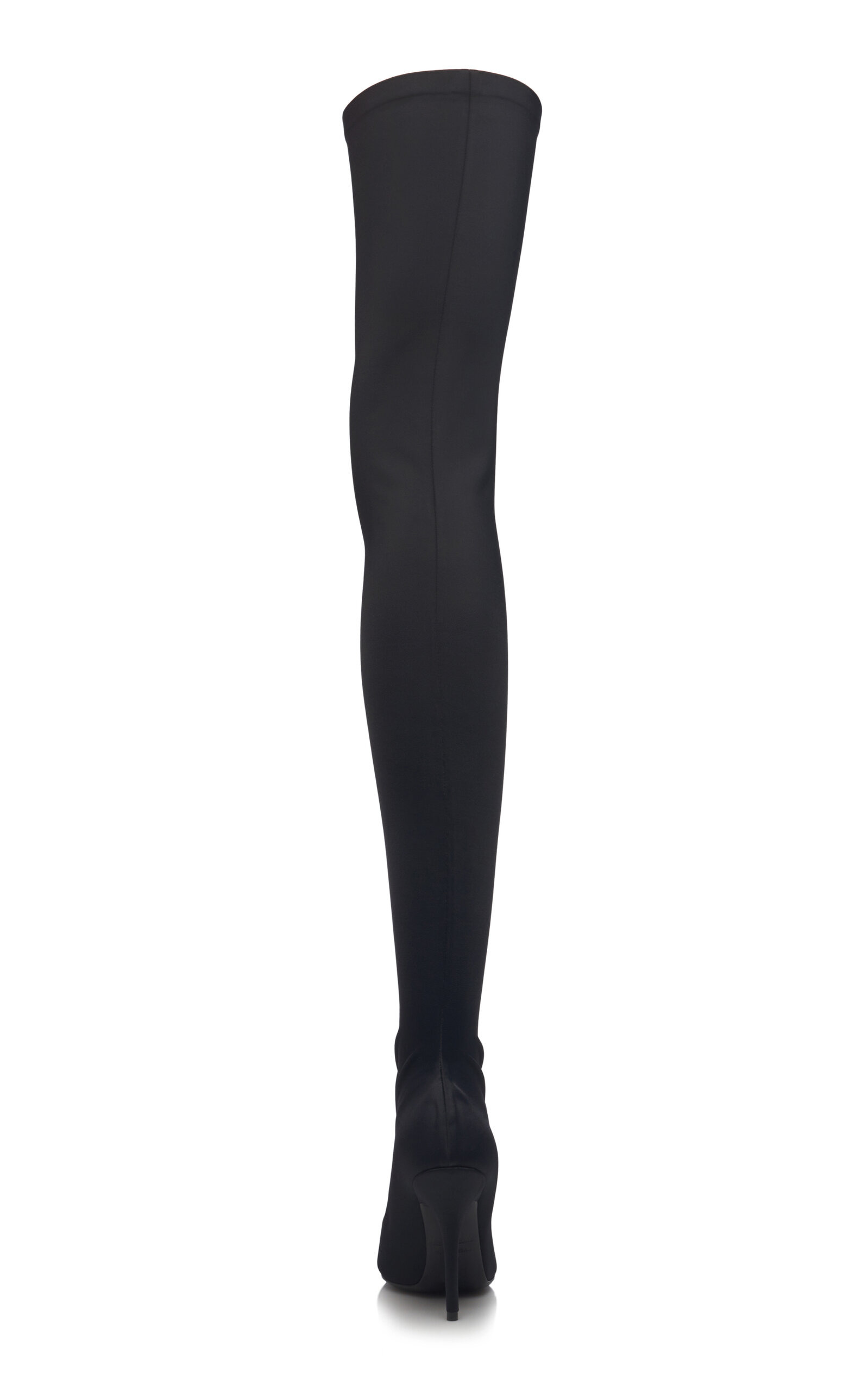 Knife Jersey Over-The-Knee Pumps black - 8