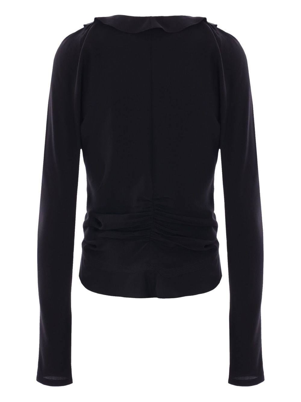 crepe de chine blouse - 2
