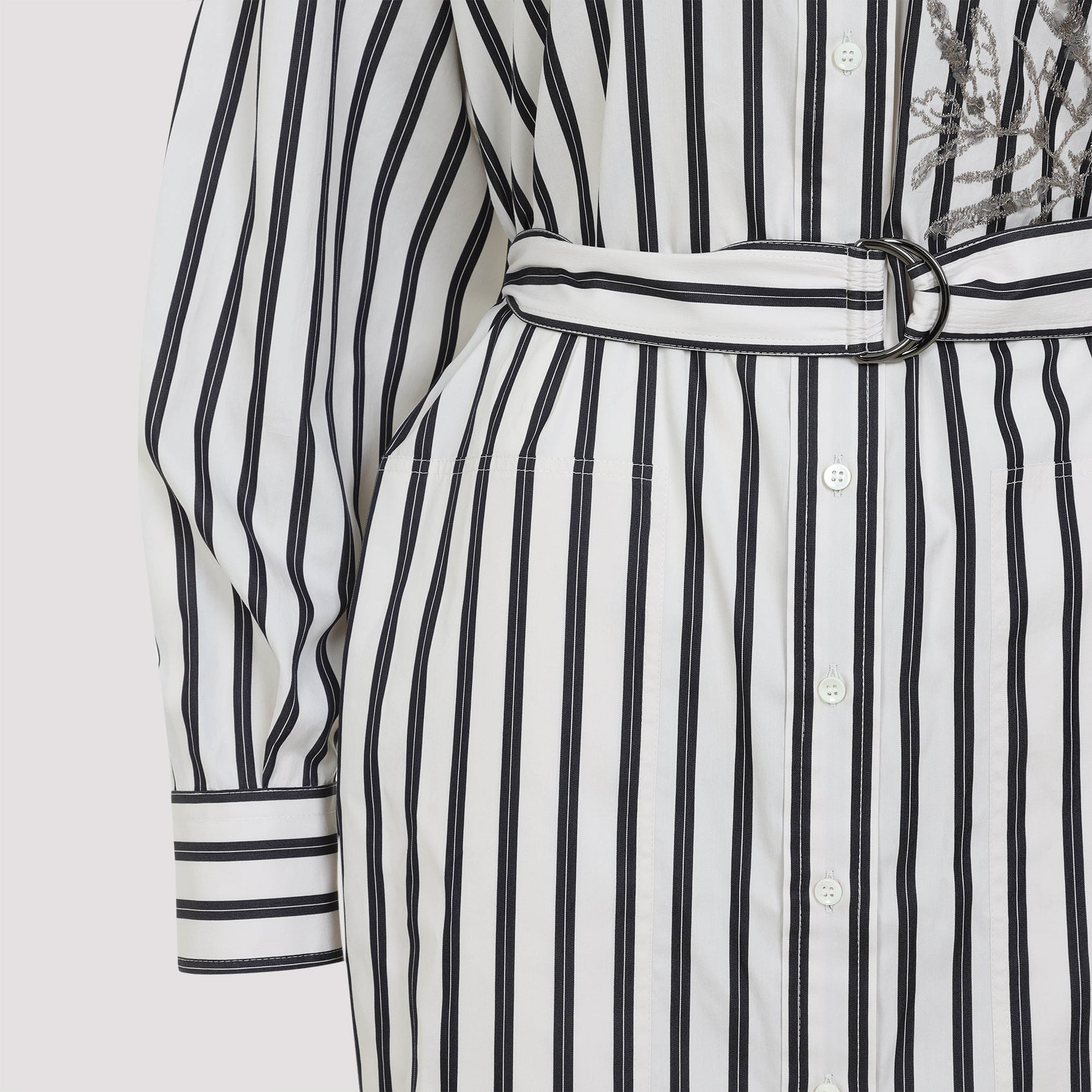 Brunello Cucinelli Striped Midi Dress Women - 3