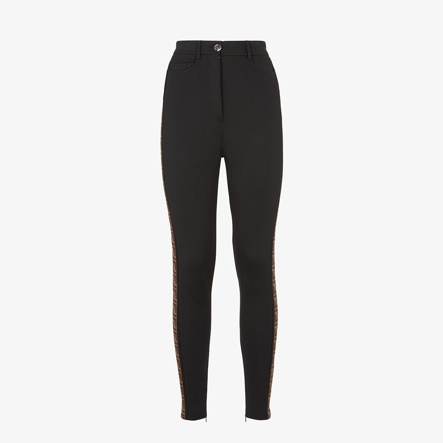 Black jersey pants - 1