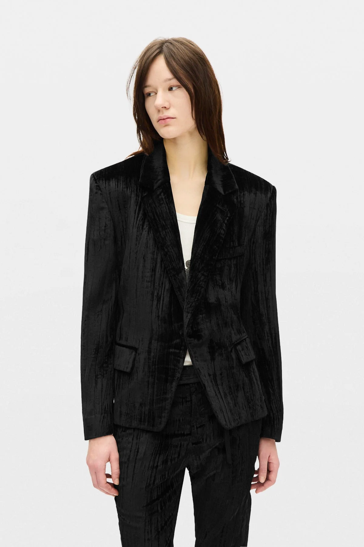 The Susa Comfort Tailored Blazer With Contrast On Back - 1