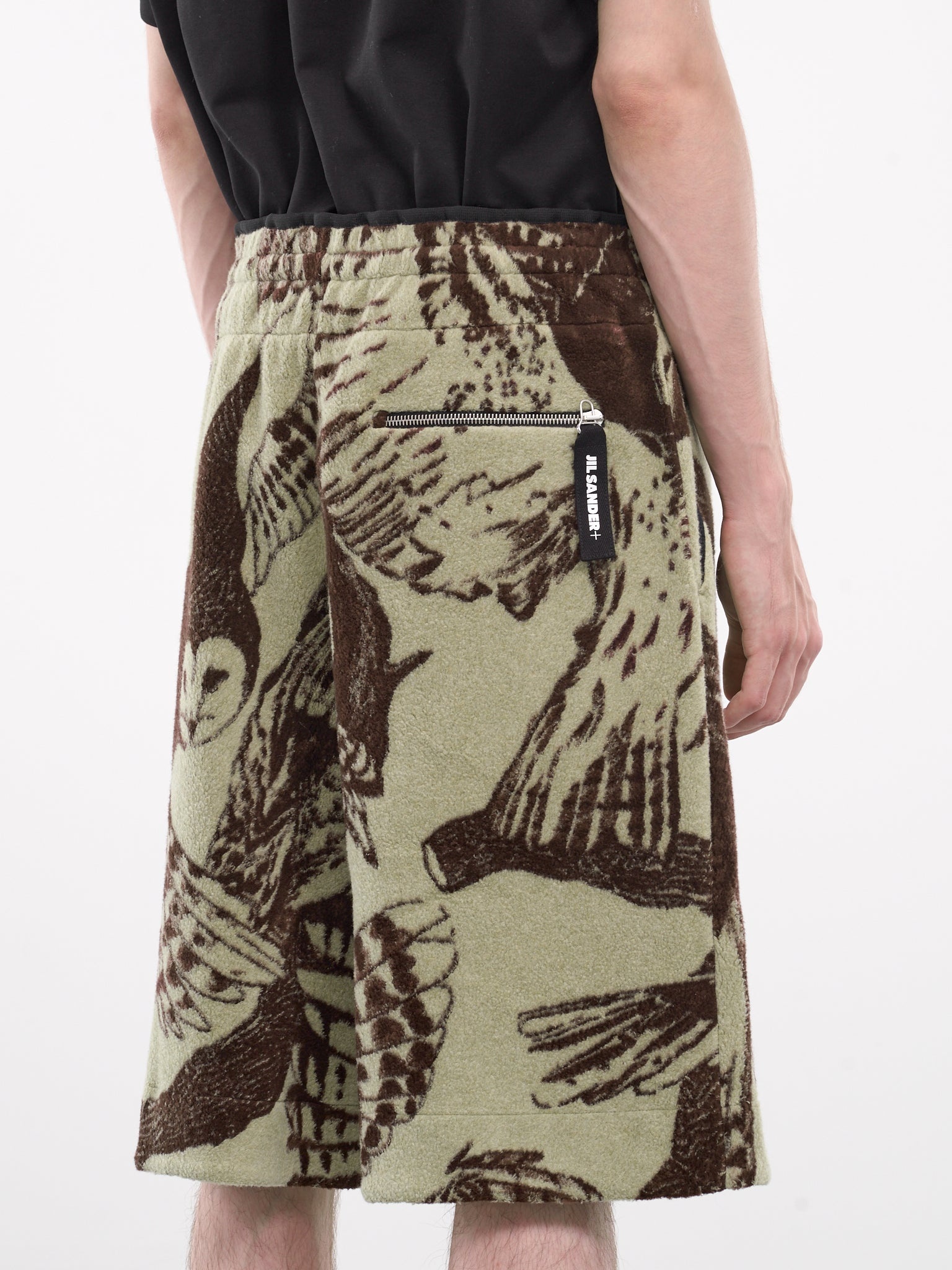 Graphic Fleece Shorts - 4