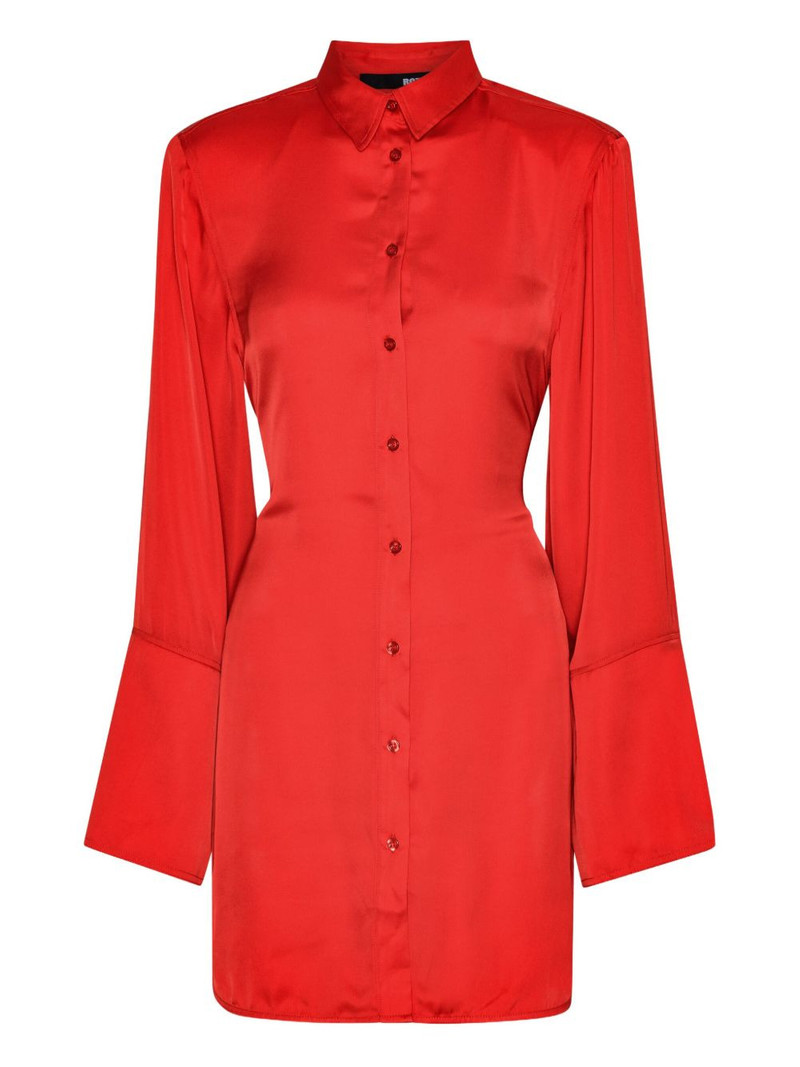 tie-back shirt mini dress 1