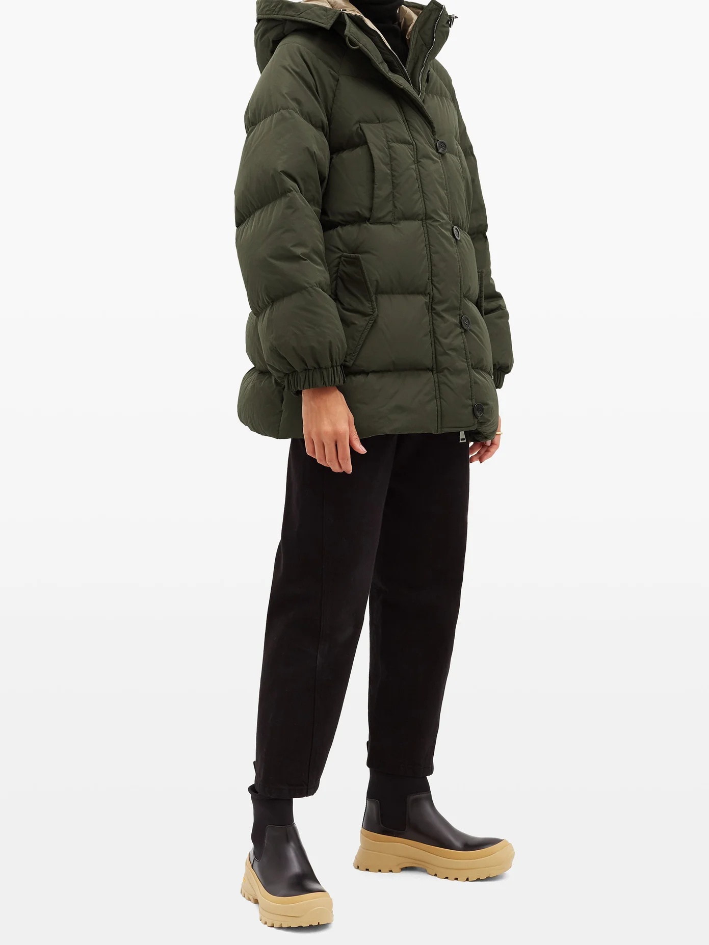 Nedaade down-filled quilted-shell parka - 6