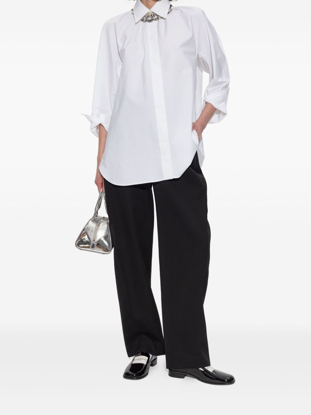 cotton long-sleeves shirt - 2