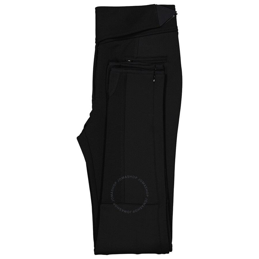 Burberry Ladies Black Stretch Crepe Jersey Neoprene Jodhpurs - 7