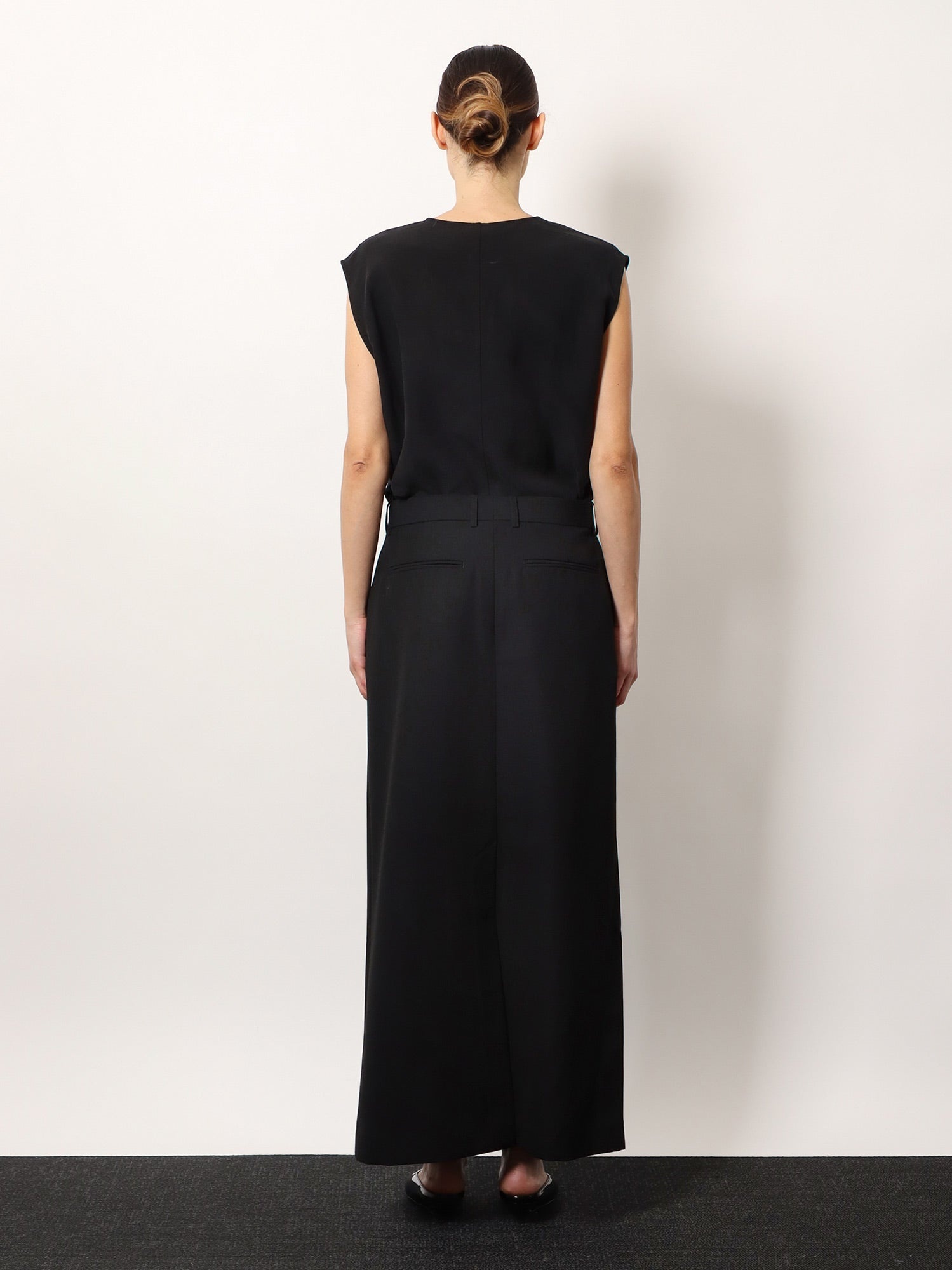 Low waist wool blend skirt - 3