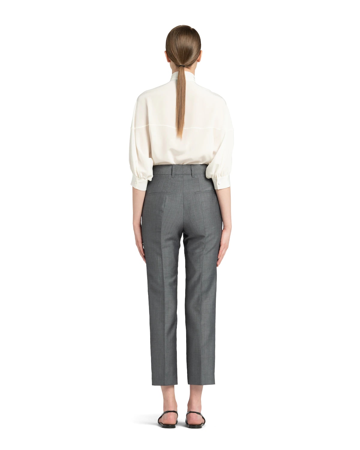 Kid mohair pants - 4
