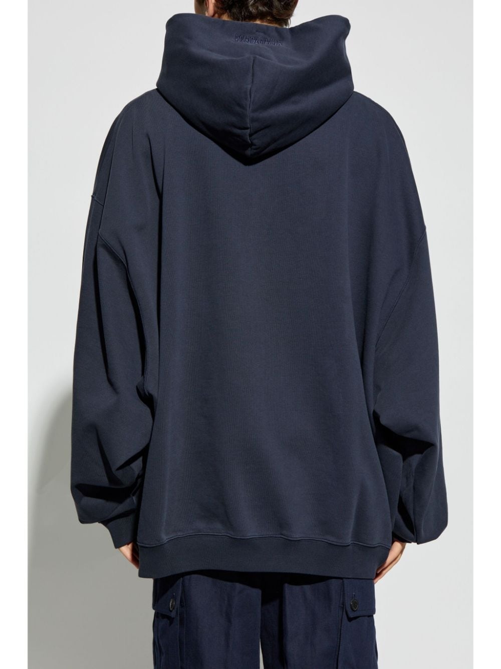 logo-embroidered hoodie - 4