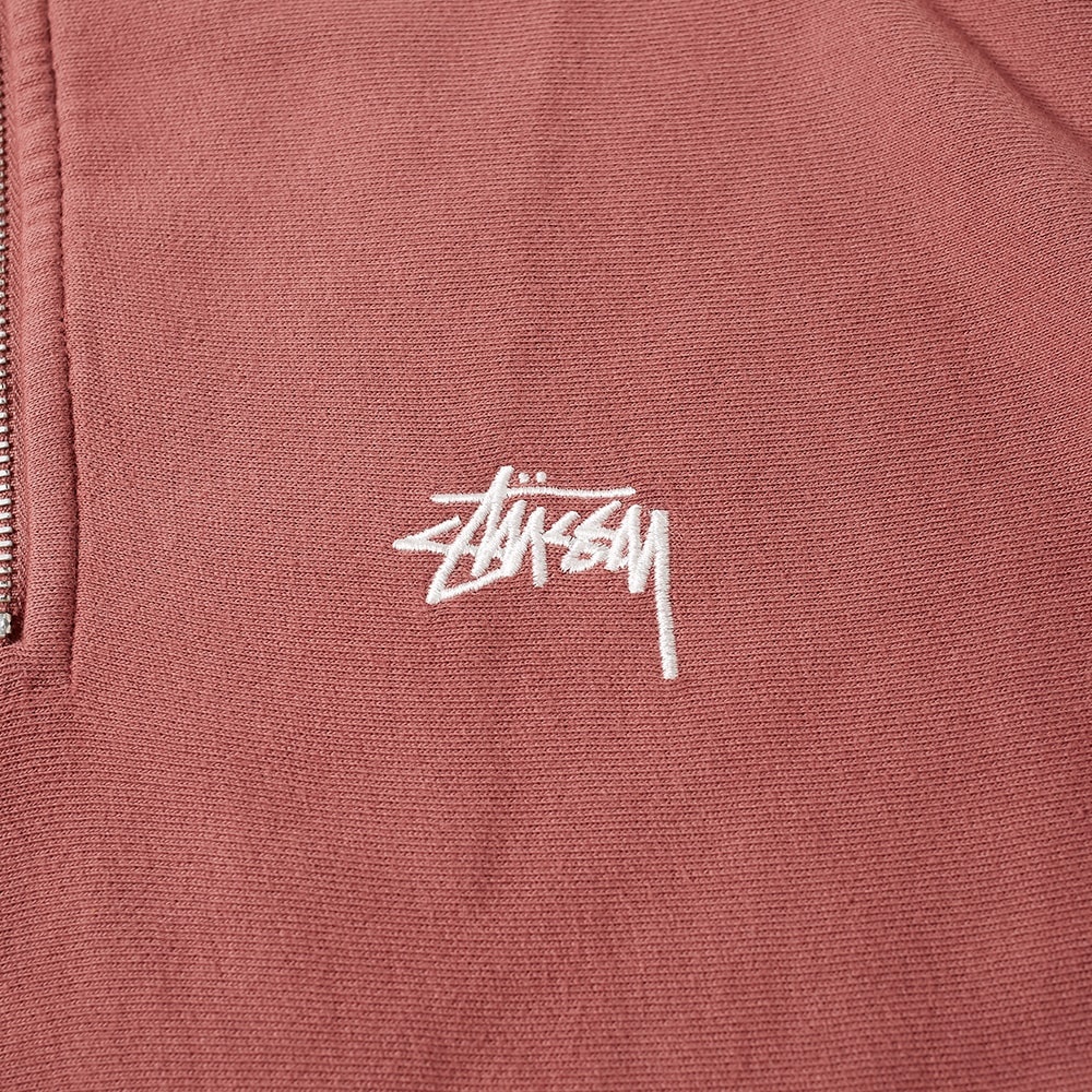 Stussy Logo Half Zip Sweat - 2