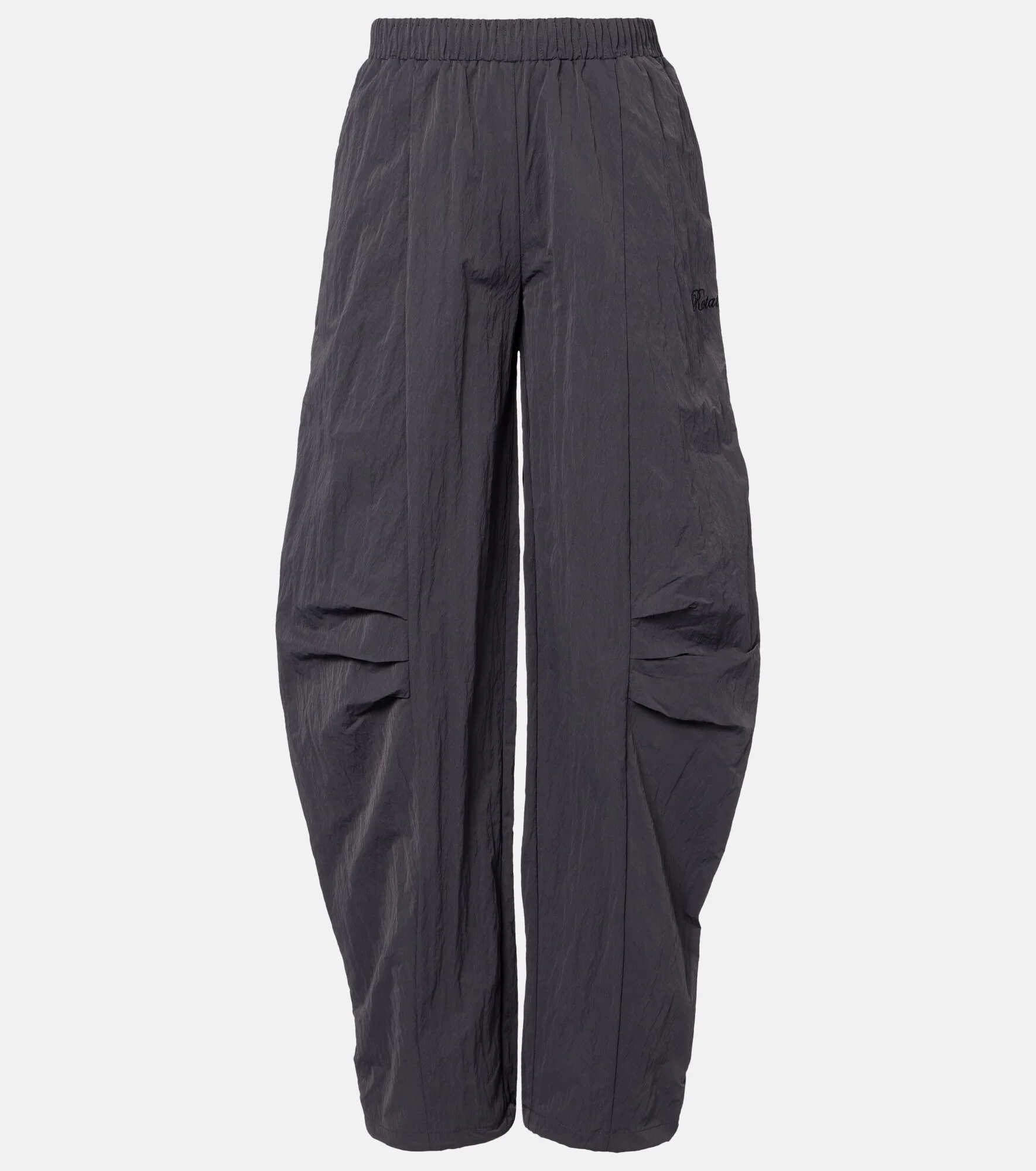 Paneled barrel-leg pants - 1