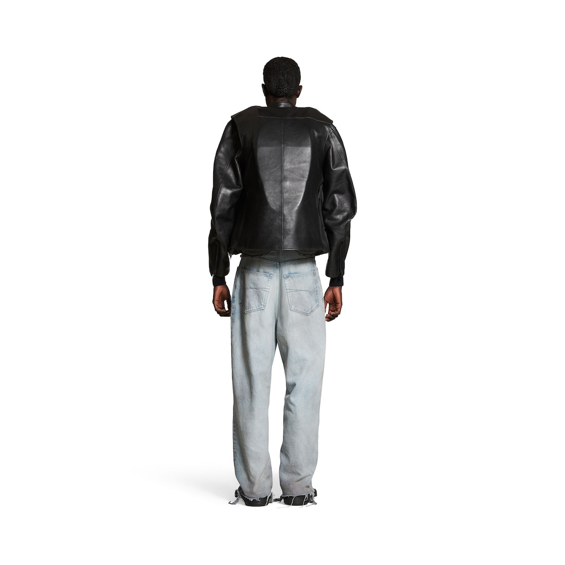 Baggy Pants in Blue - 4