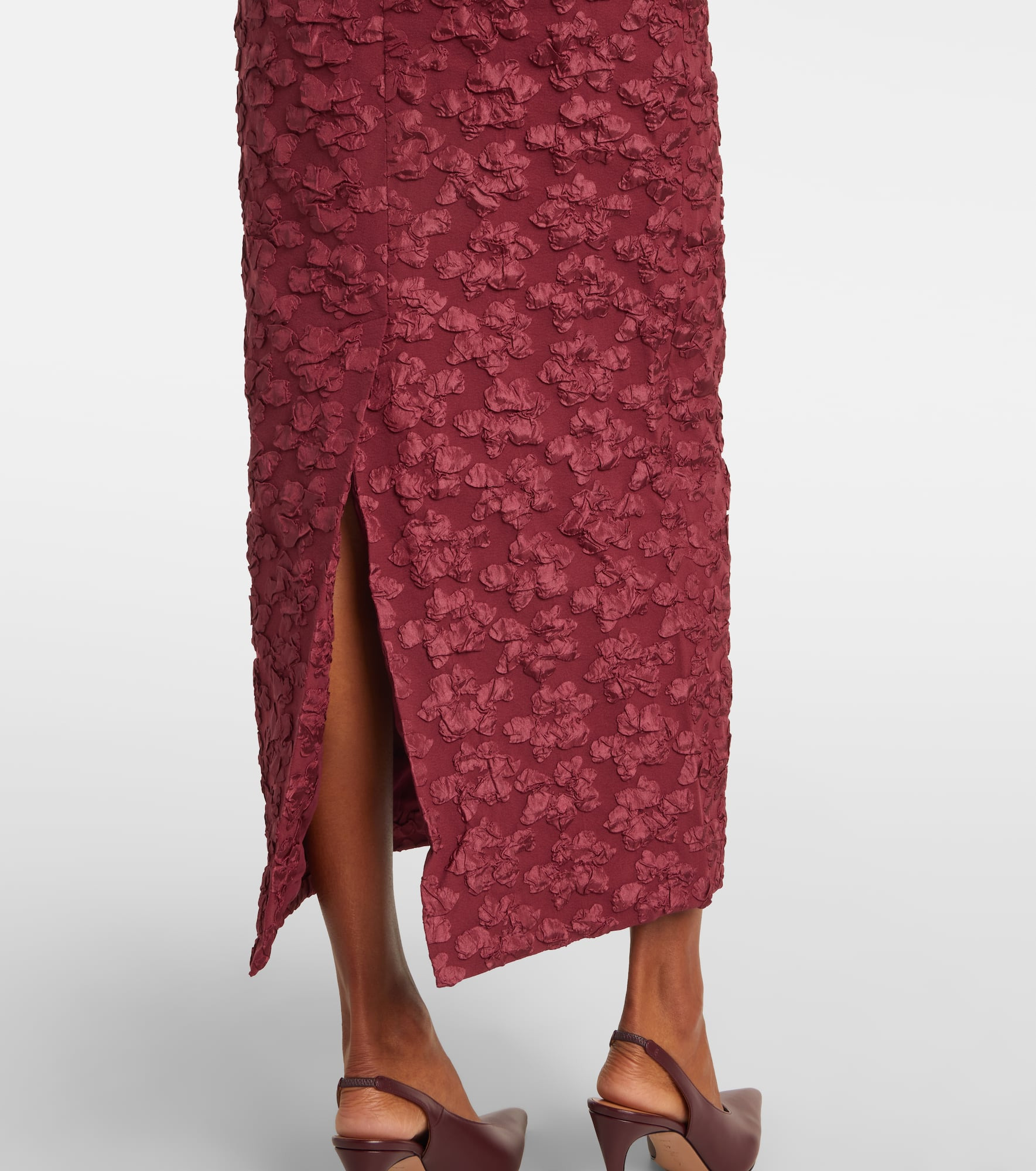 Lori jacquard midi dress - 5