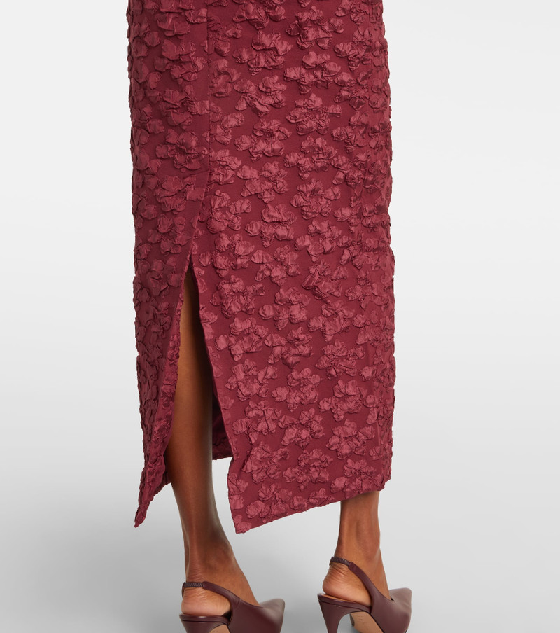 Lori jacquard midi dress 5