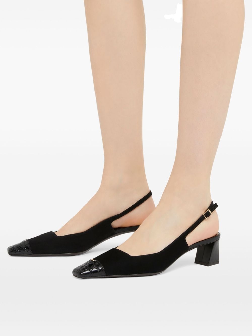 Brendha slingback leather pumps - 5
