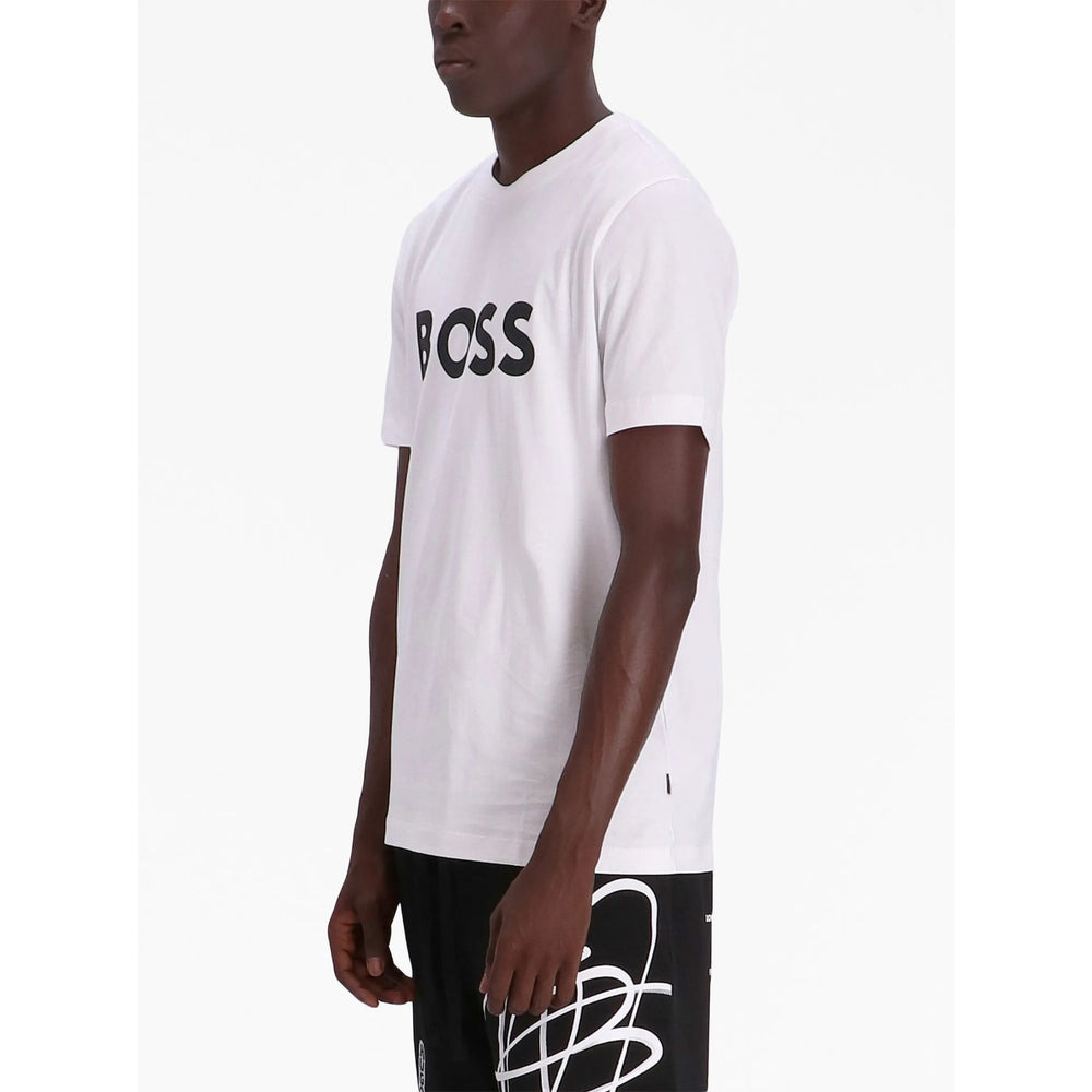 Boss White T-Shirts & Vests - T-Shirts Men - 4