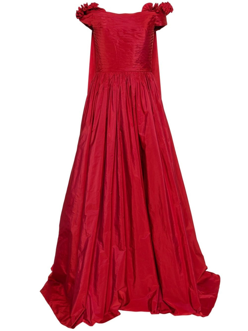 cape 효력 taffeta 가운 1
