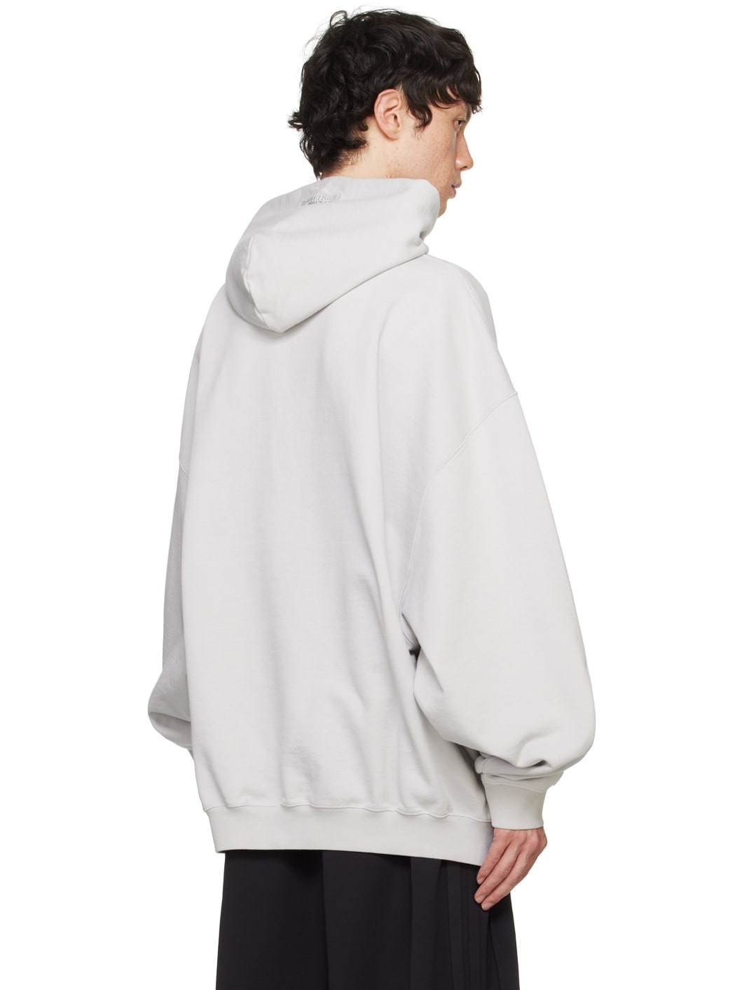 Gray 'Limited Edition' Logo Hoodie - 3