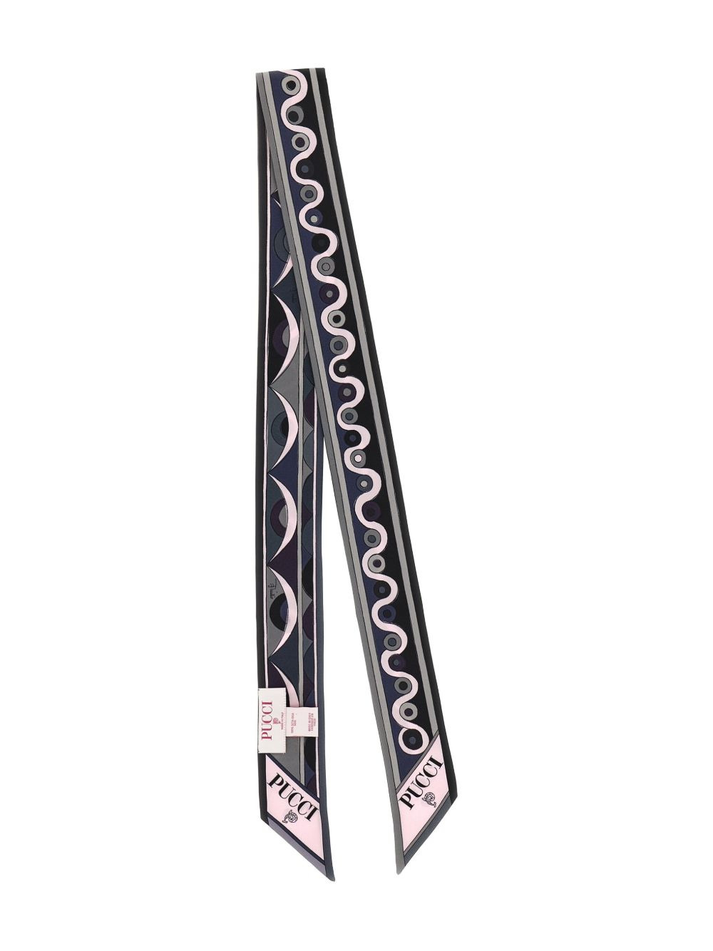 patterned fantasy bandeau scarf - 2