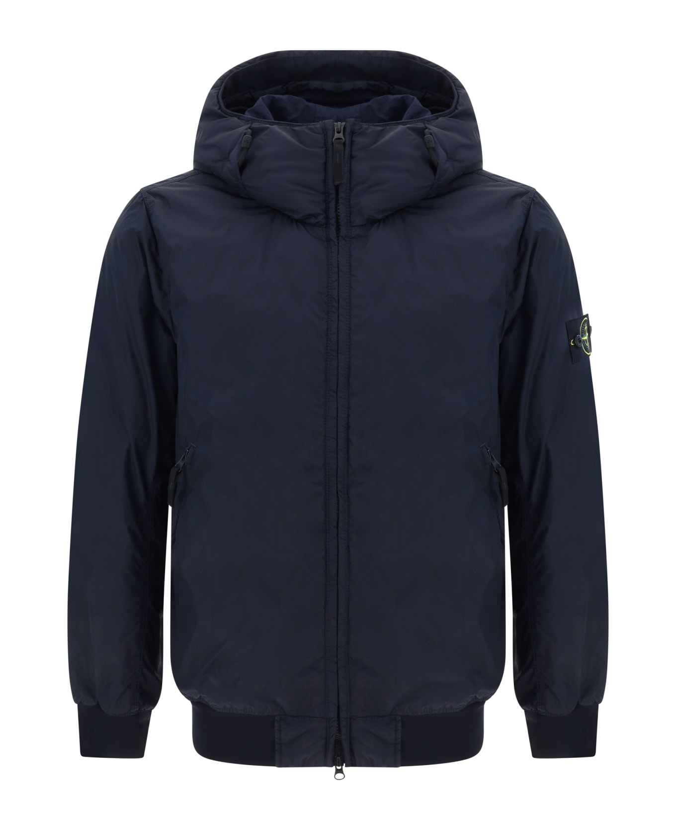 Hooded Down Jacket - 1