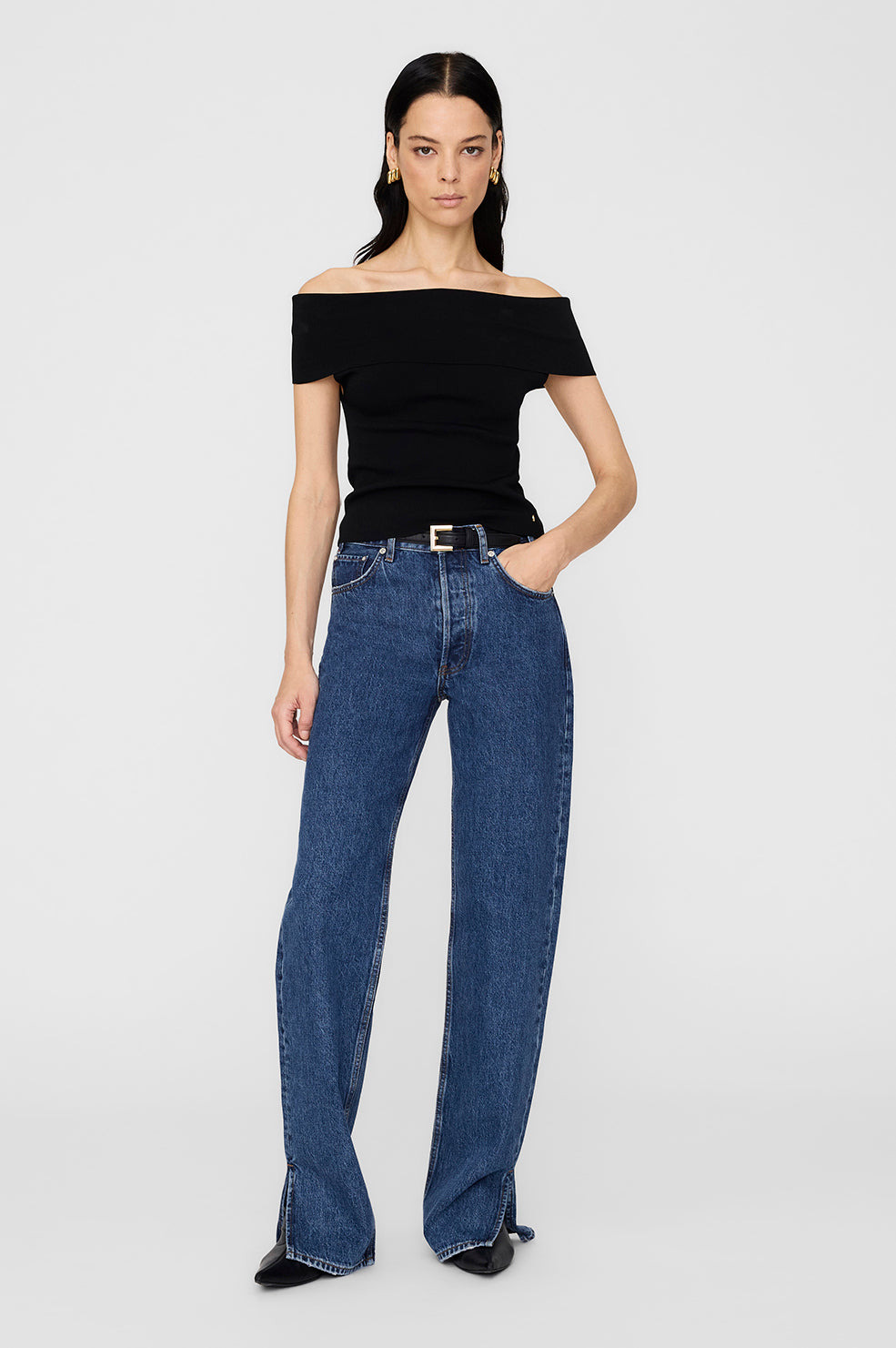 Francis Top - Black - 2