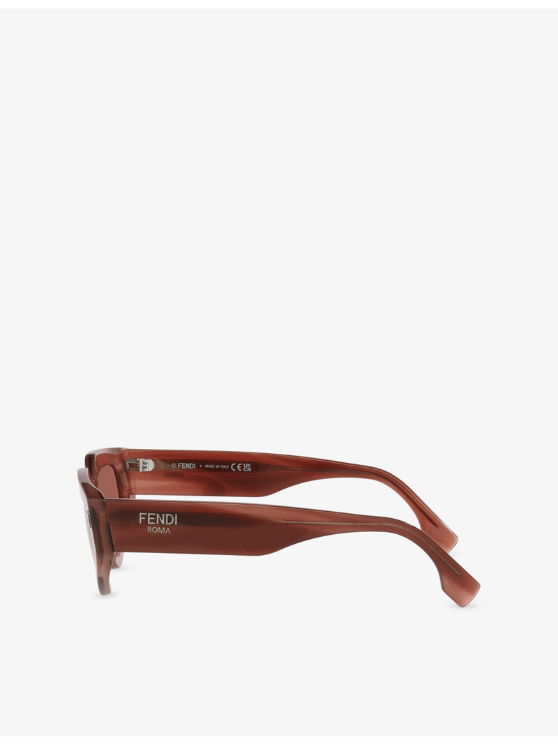 FENDI FE40163U Cat-Eye Acetate Sunglasses outlook