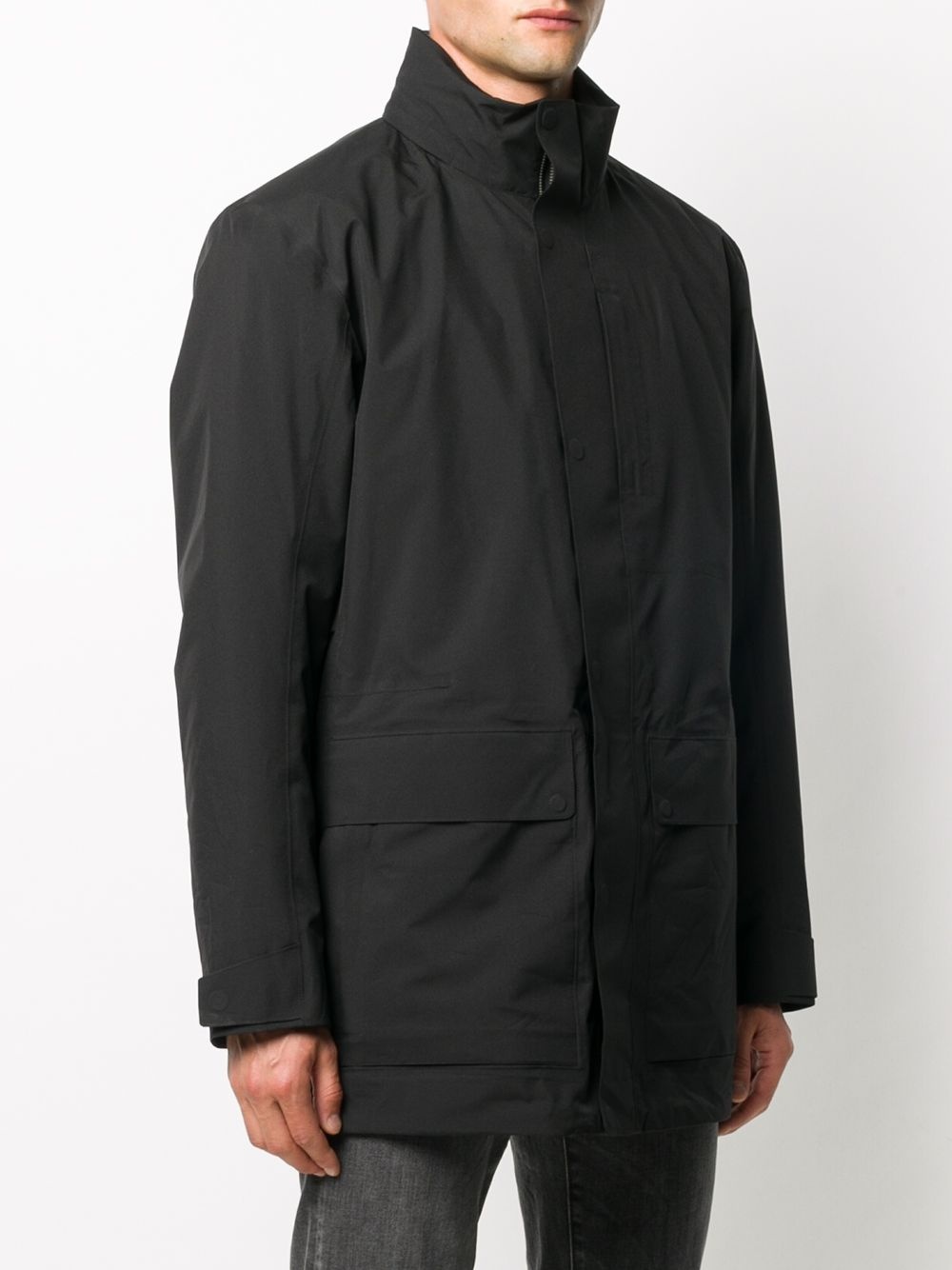 padded parka jacket - 3