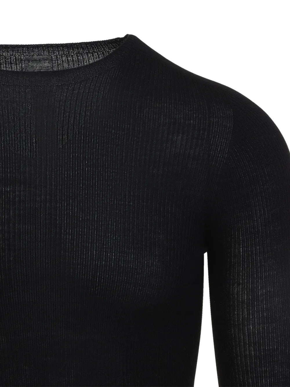 Ribbed Wool Sweater - 3