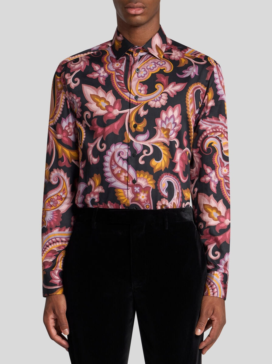 SHIRT WITH FLORAL PRINT - 2