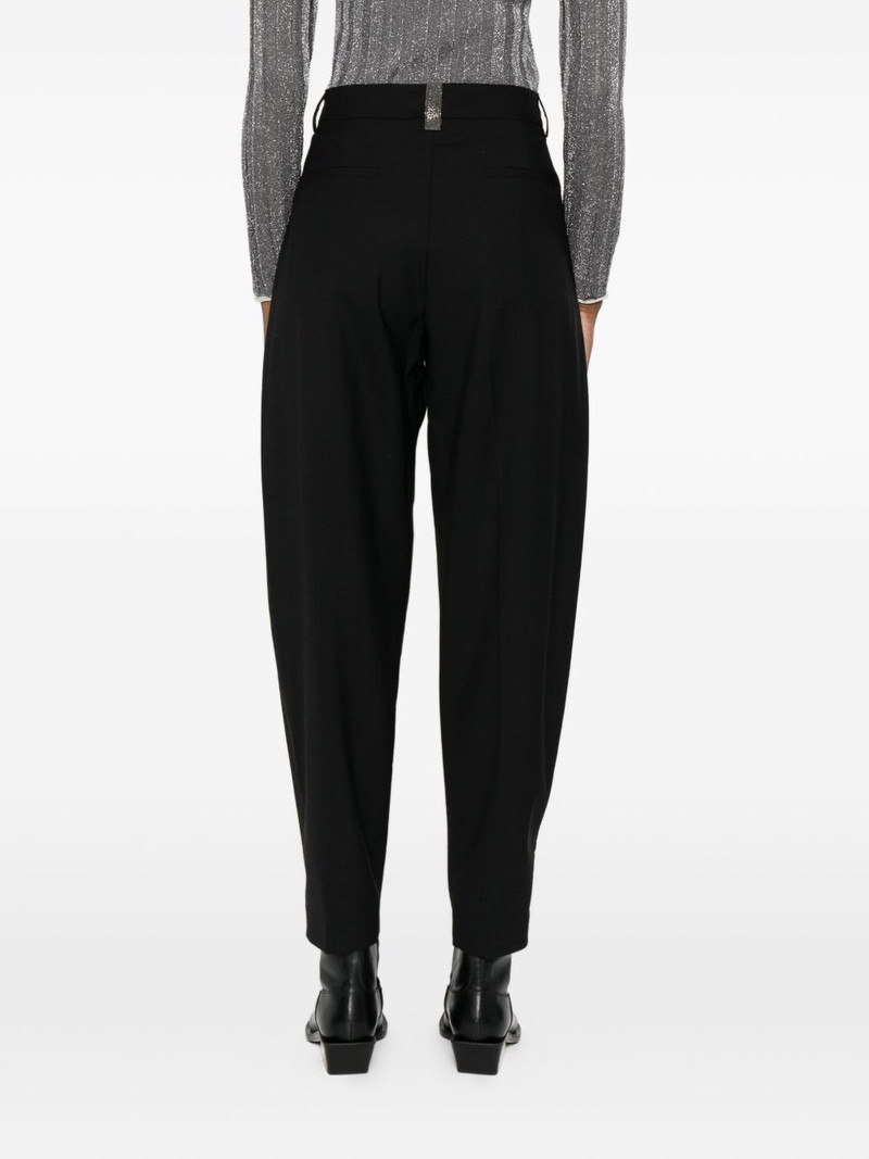high-waisted tapered trousers 4