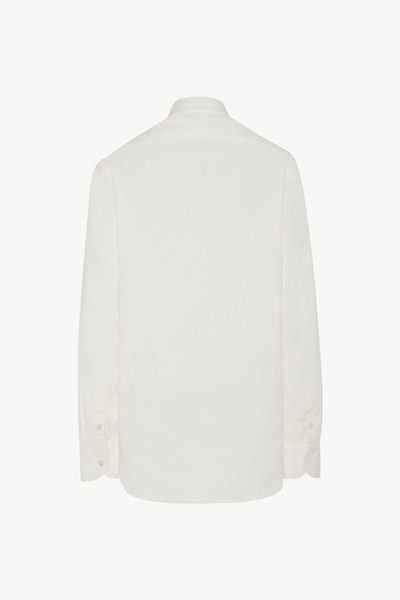 The Row Derica Shirt in Cotton and Cashmere outlook