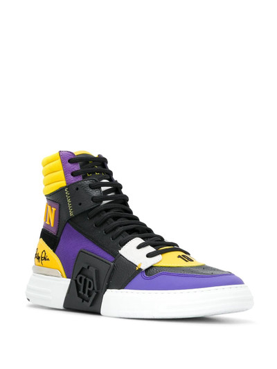 PHILIPP PLEIN Phantom Kicks high-top sneakers outlook