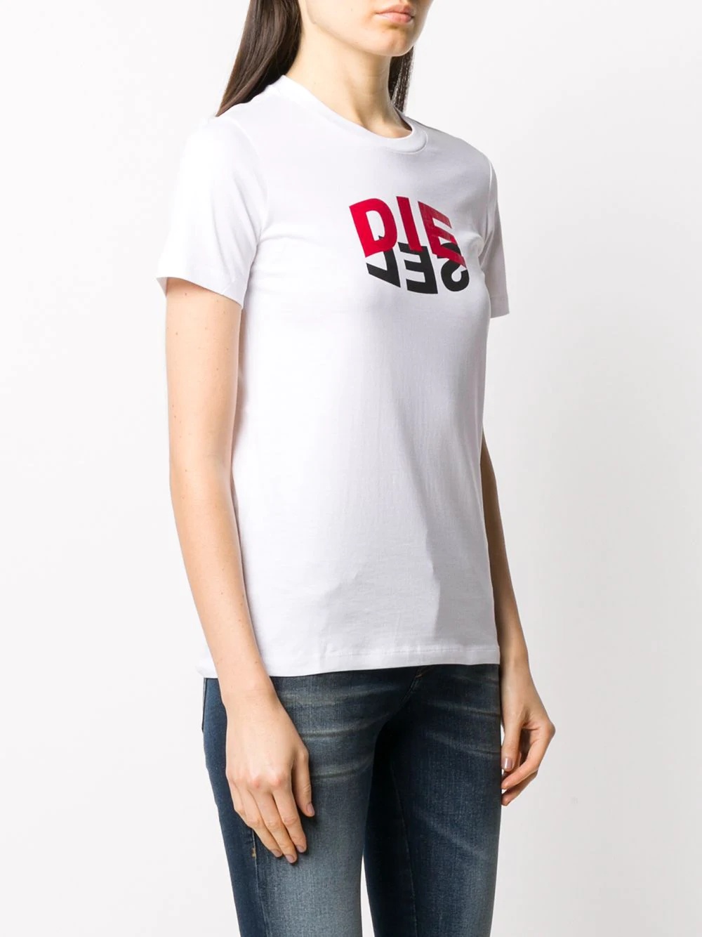 logo print T-shirt - 3