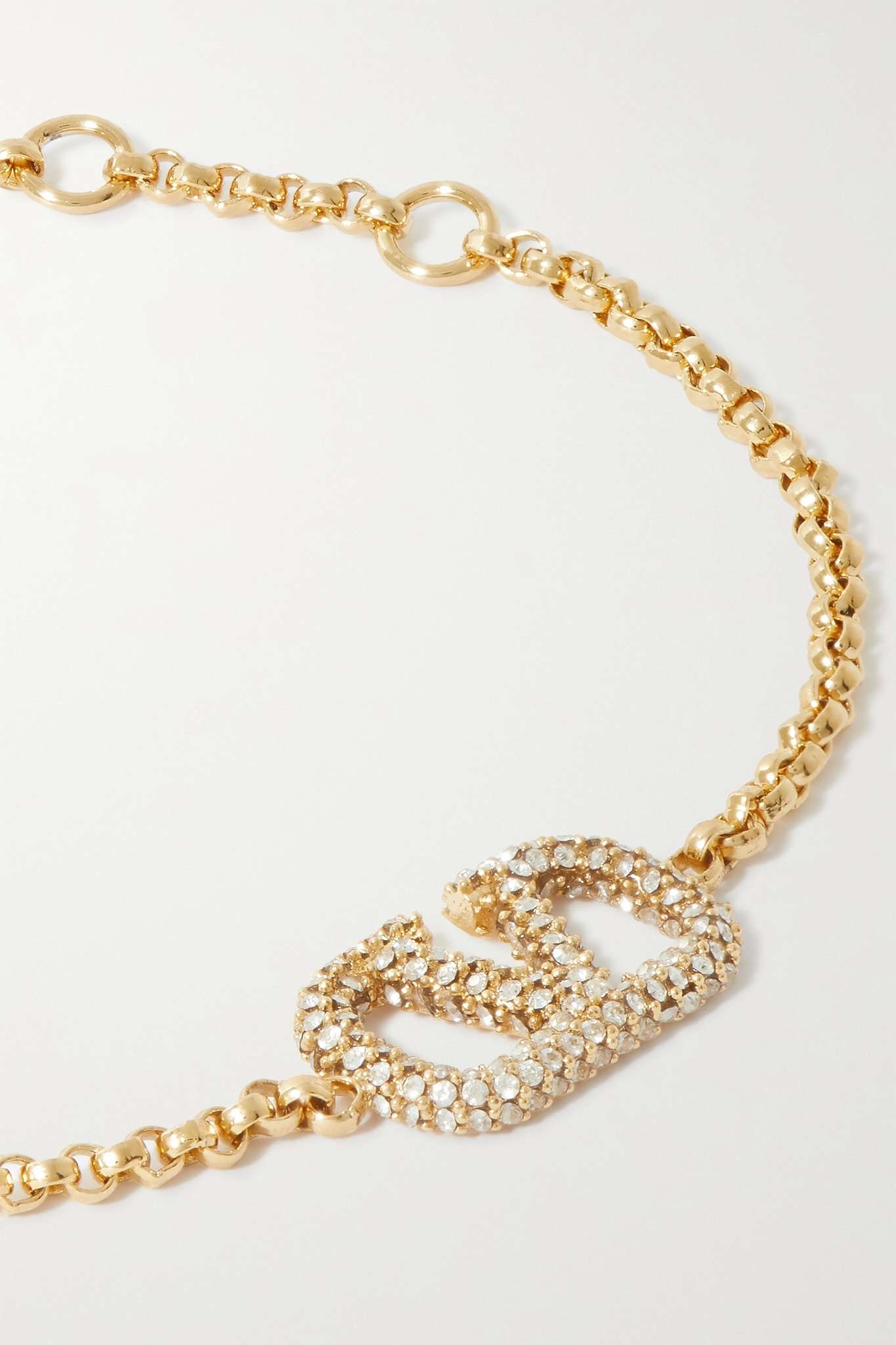 VLOGO gold-tone Swarovski crystal bracelet - 4