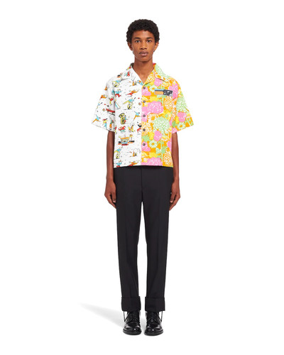 Prada Double Match heavy cotton shirt outlook