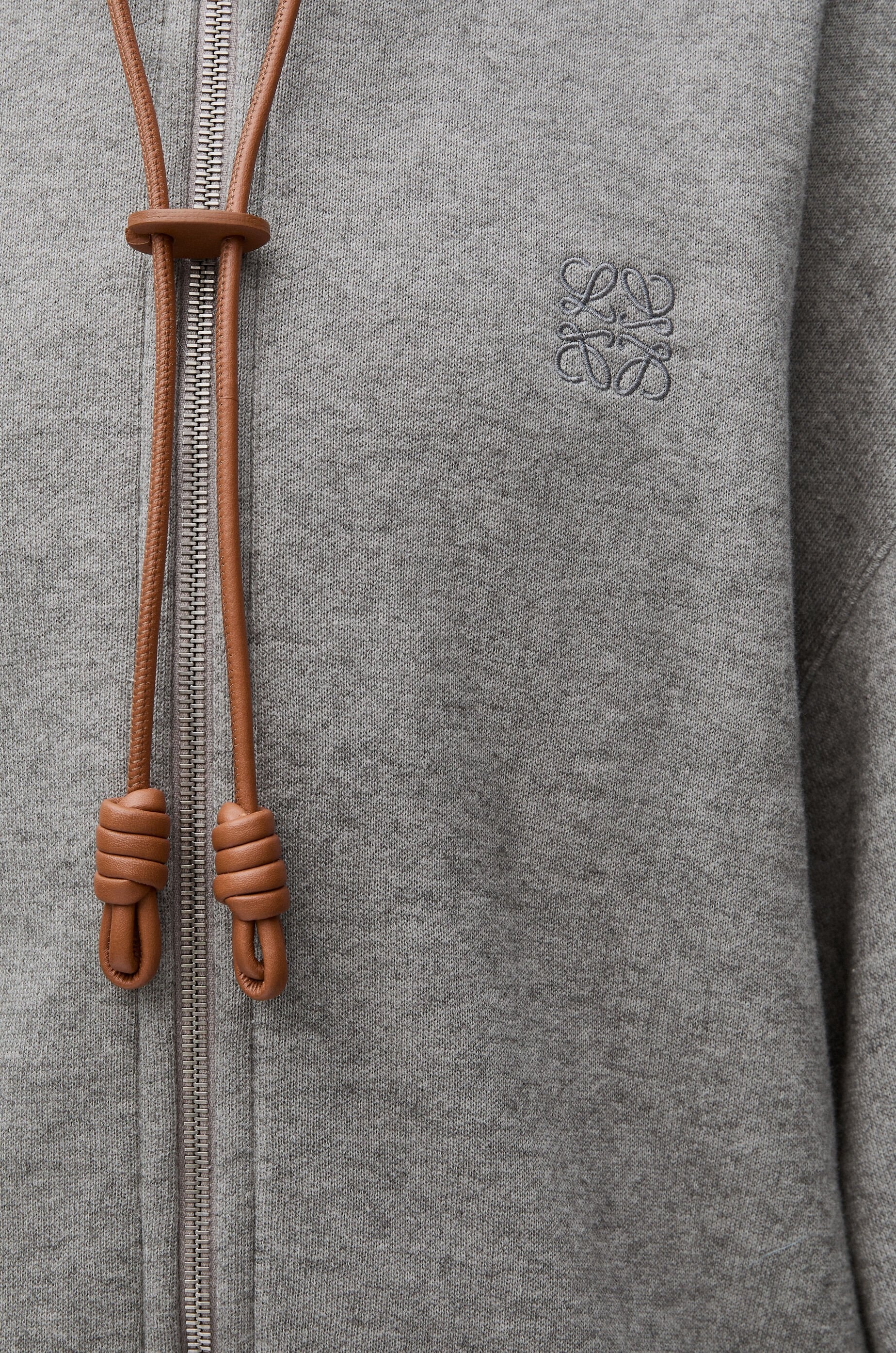 Flamenco hoodie in cotton and cashmere - 5