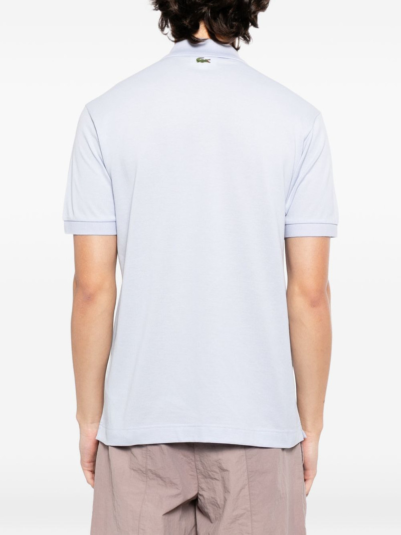 logo-embroidered polo shirt 4