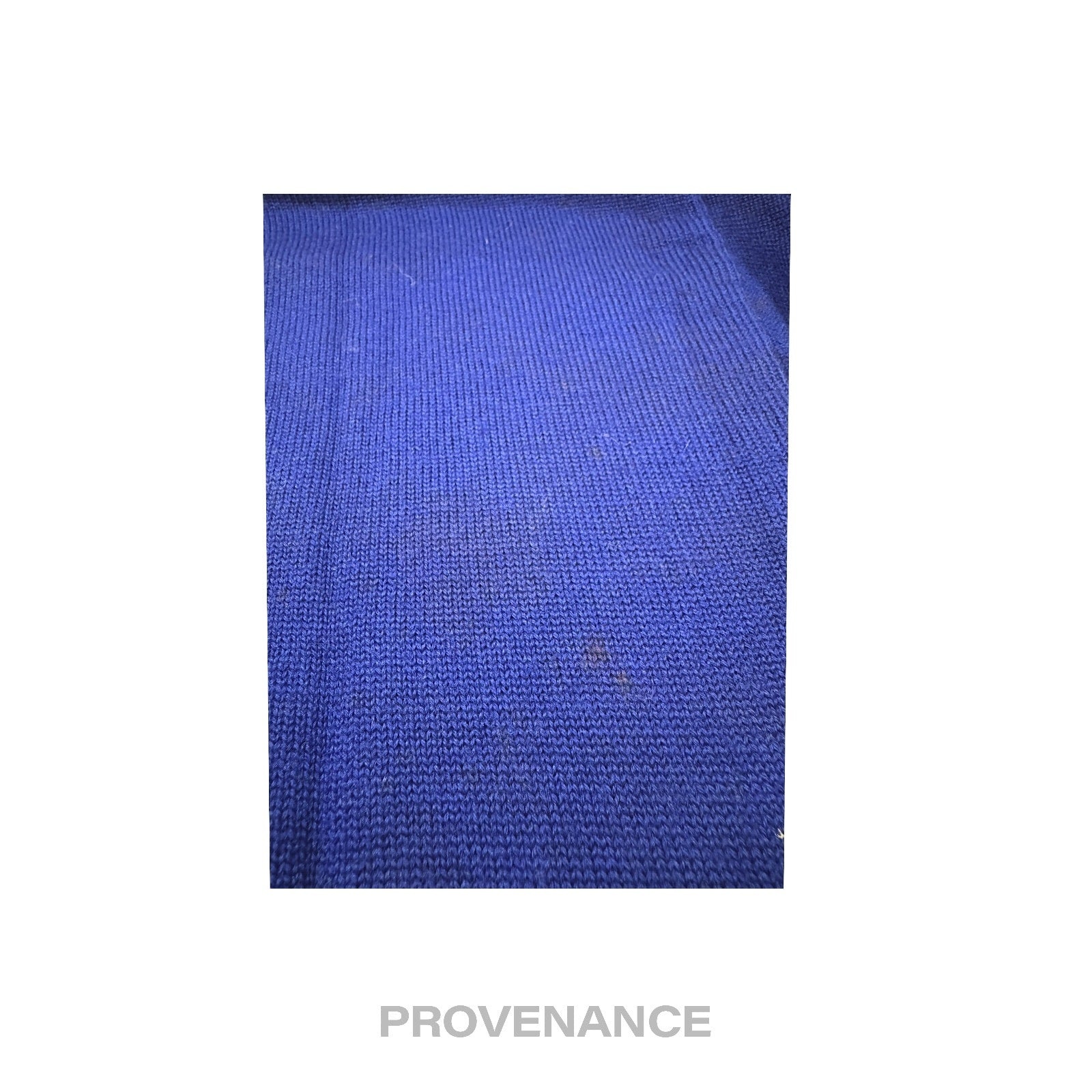 Balenciaga Sports Golf Crewneck Wool Sweatshirt - Blue L - 8