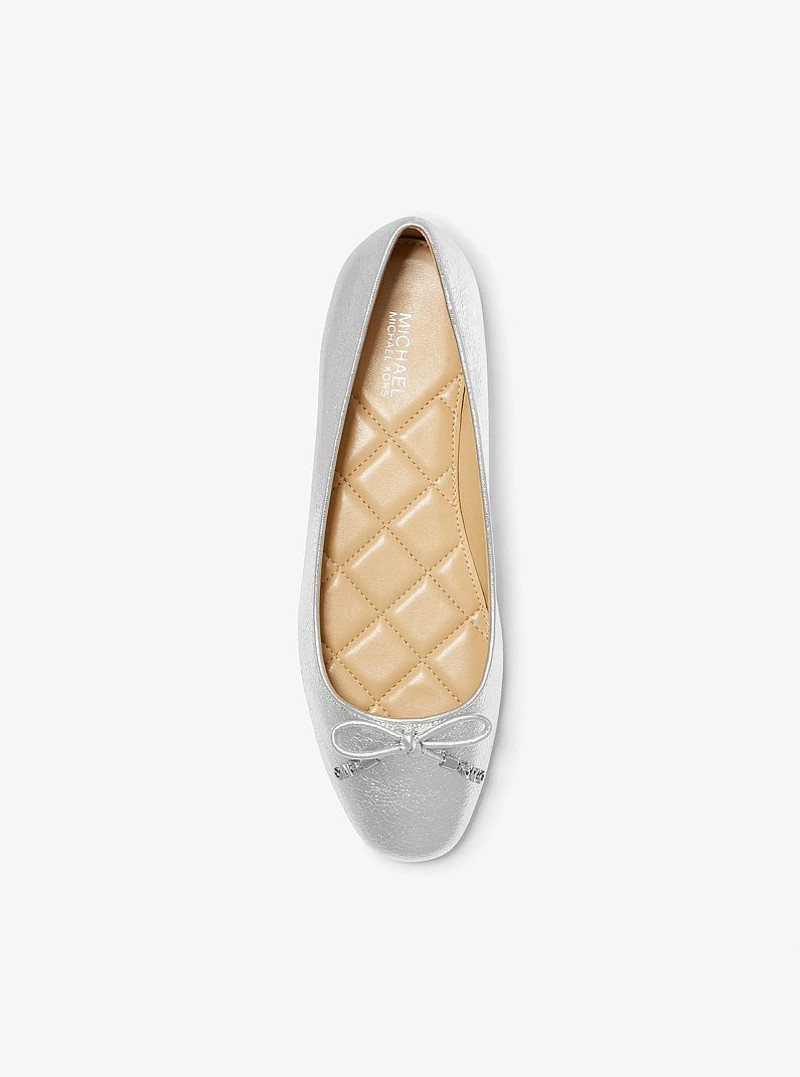 Nori Flex Metallic Leather Ballet Flat 3