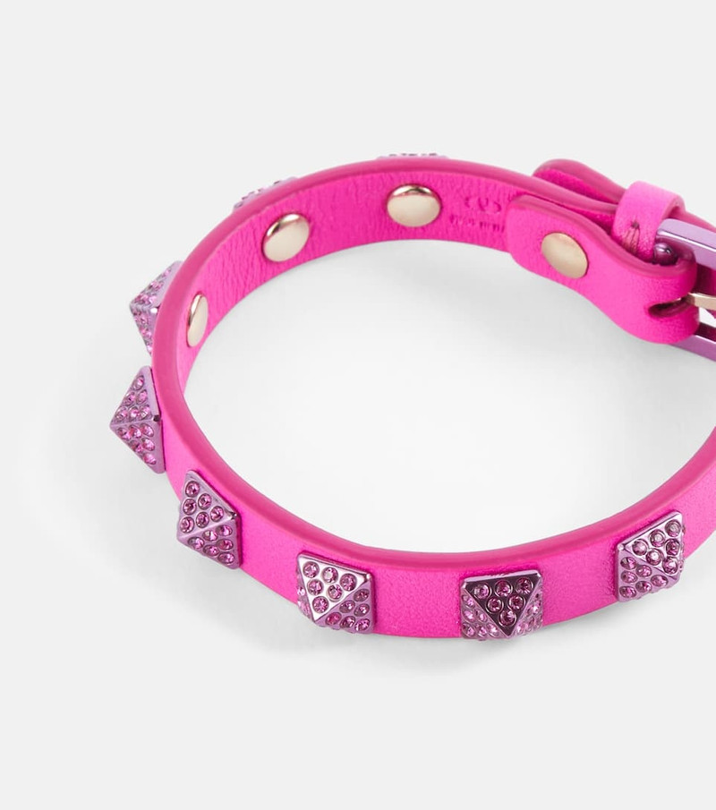 Rockstud leather bracelet 4