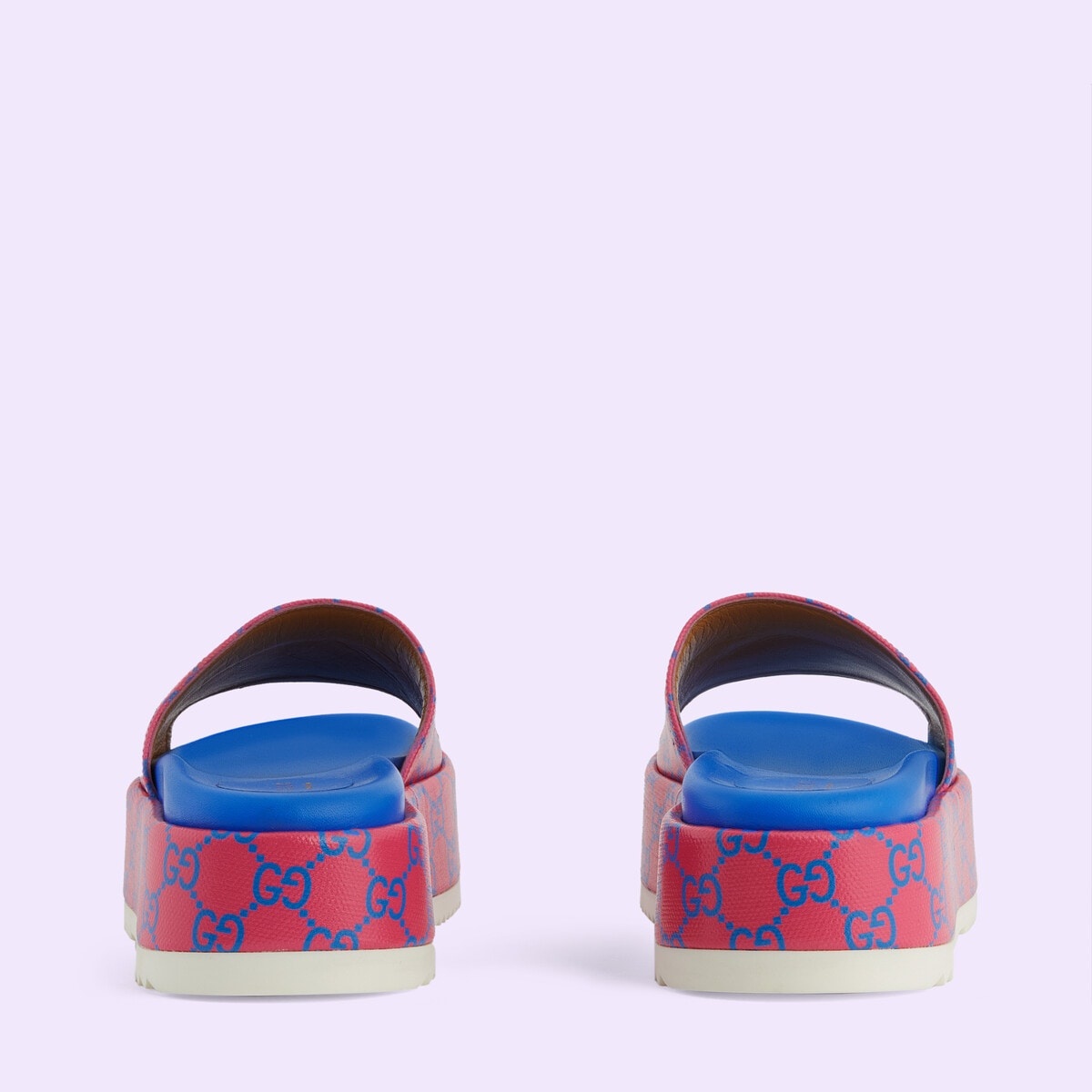Women's platform slide sandal - 3