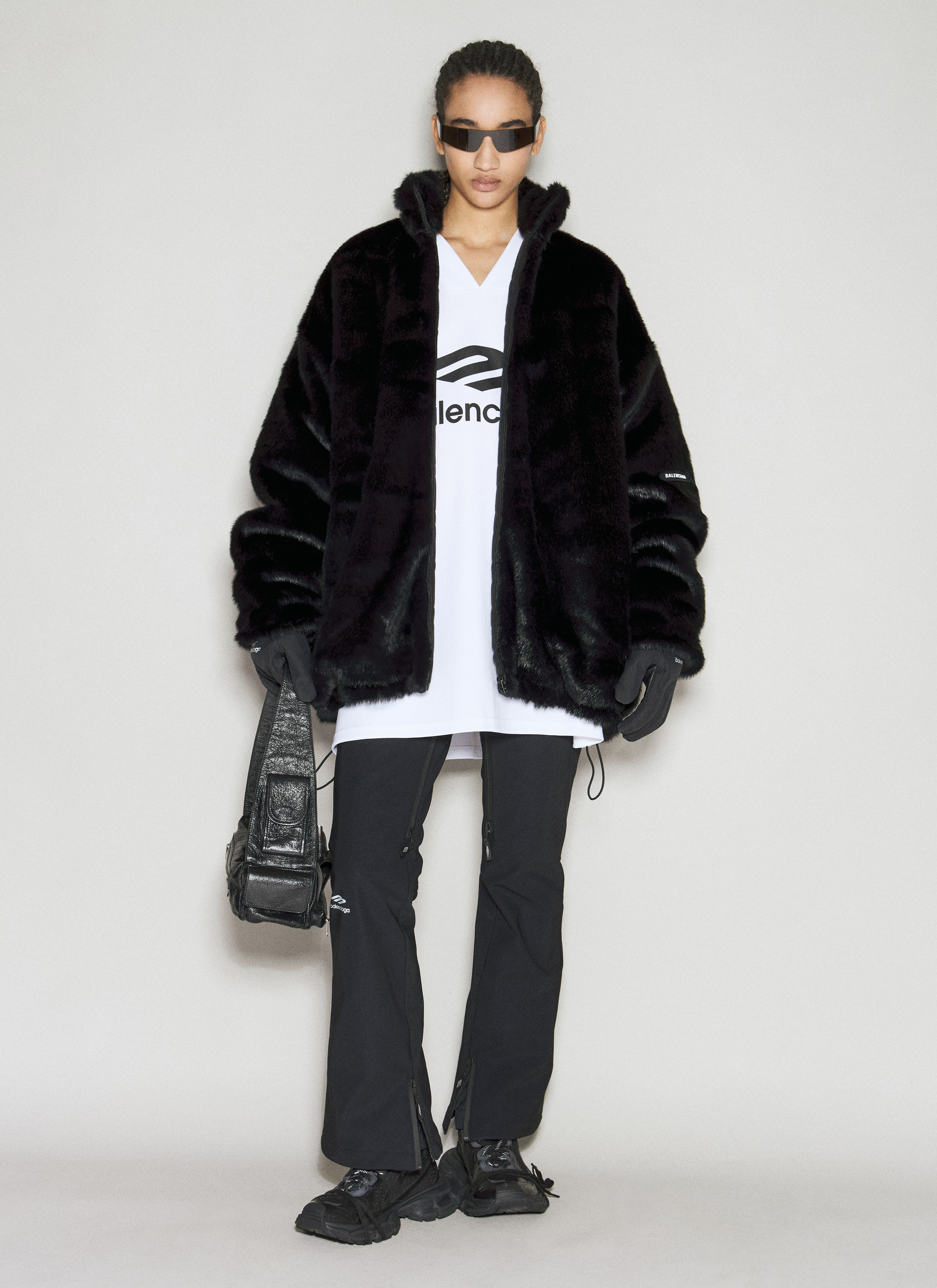 Faux-Fur Zip-Up Jacket - 2