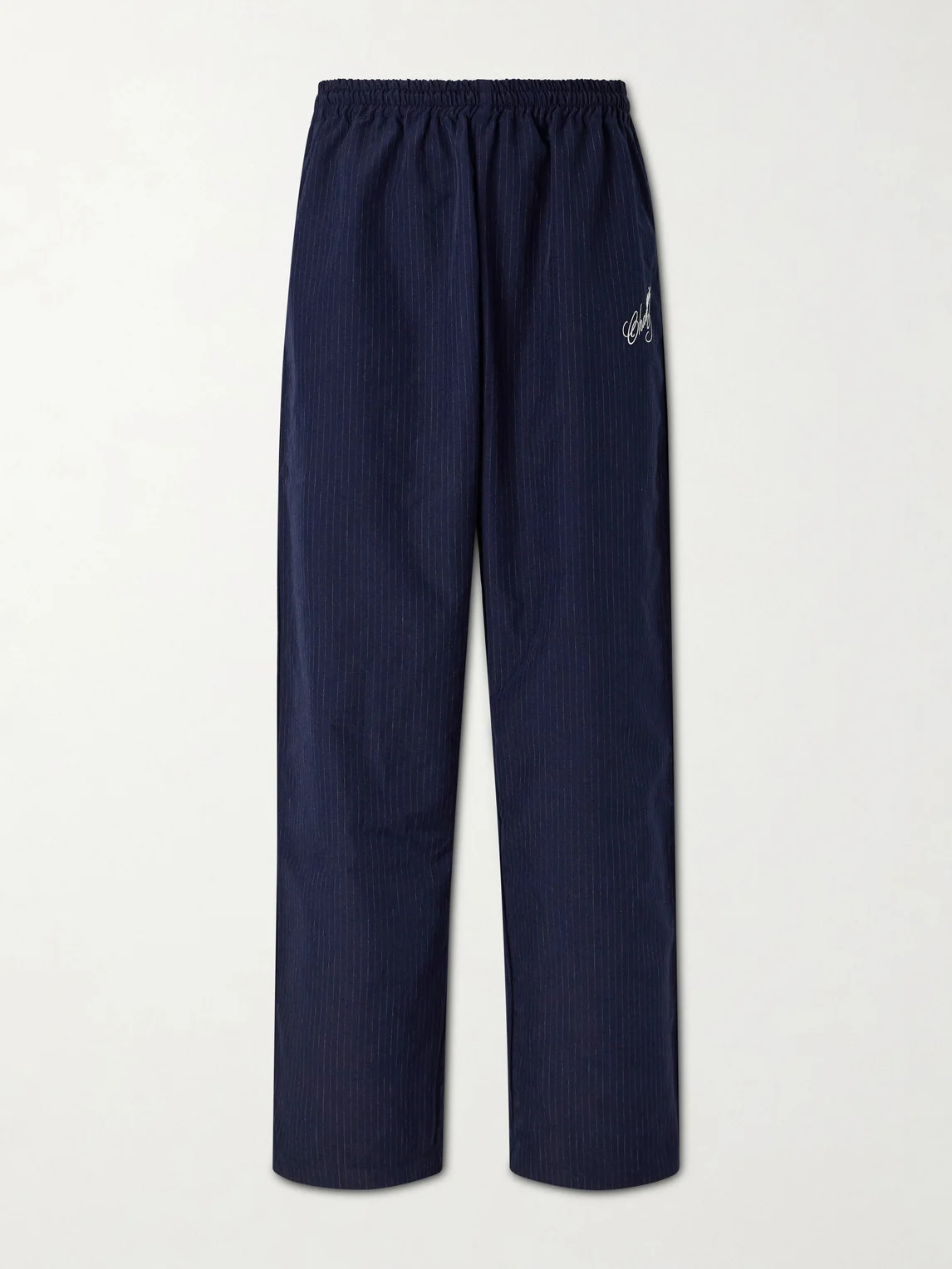 Ruff Rider Straight-Leg Logo-Embroidered Shell Track Pants - 1