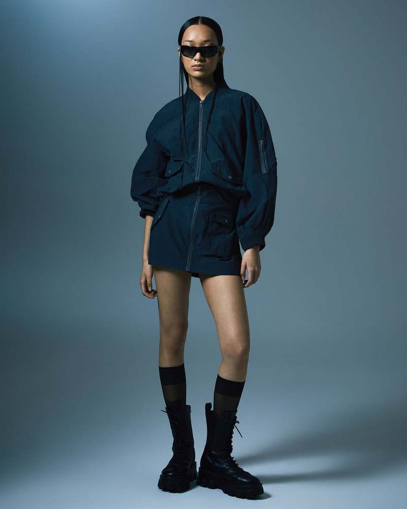 Ksubi ELEMENTAL SKIRT CHARCOAL outlook