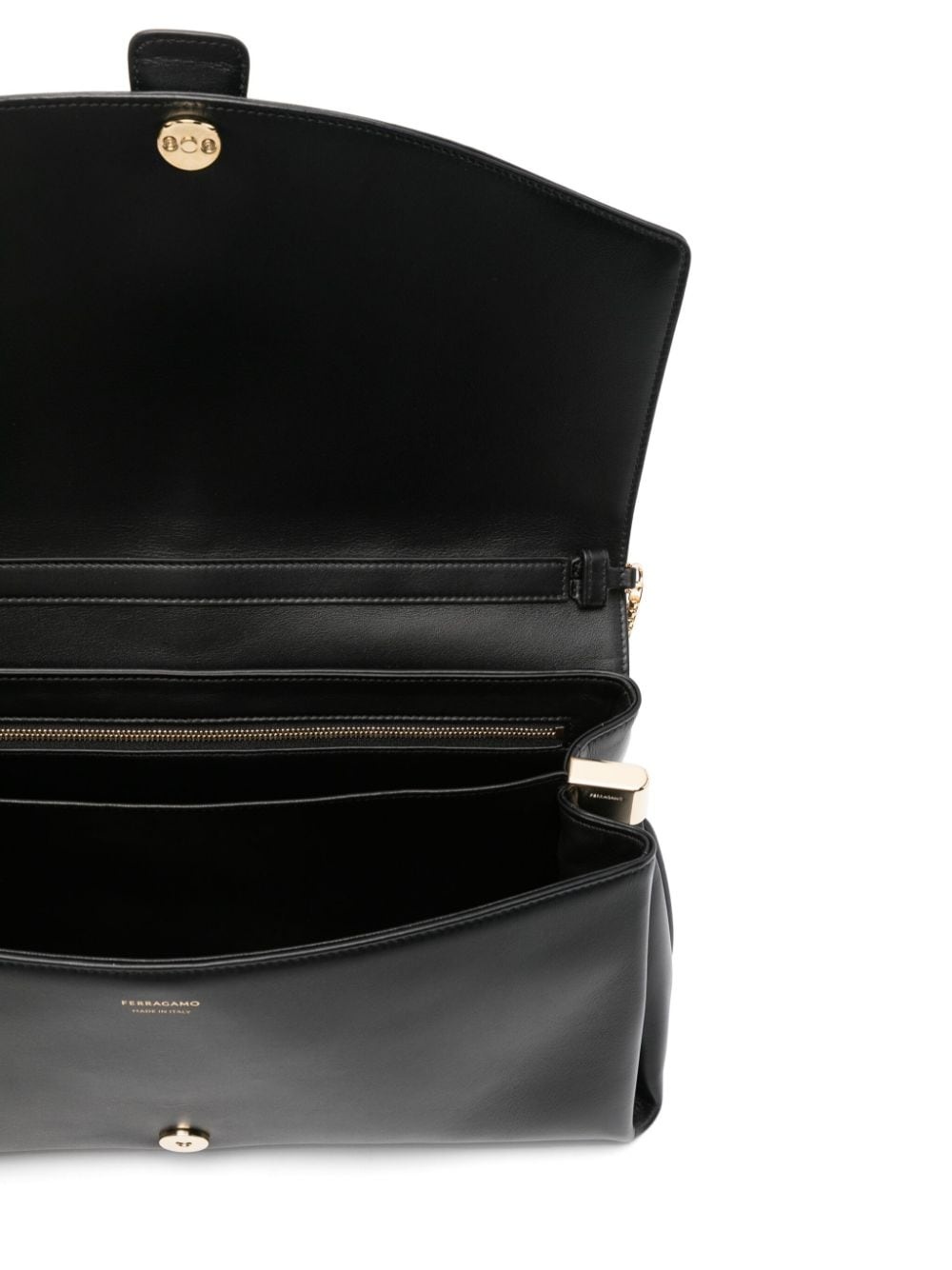 Gancini-buckle shoulder bag - 5