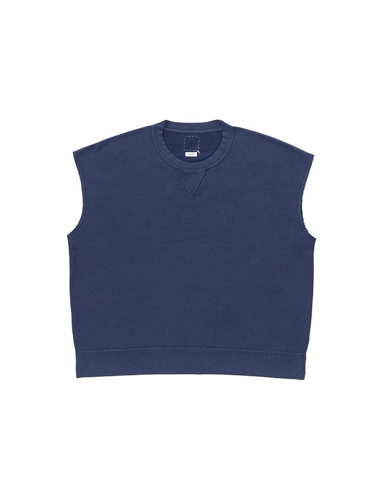 MONDO SWEAT S/L DMGD NAVY - 1