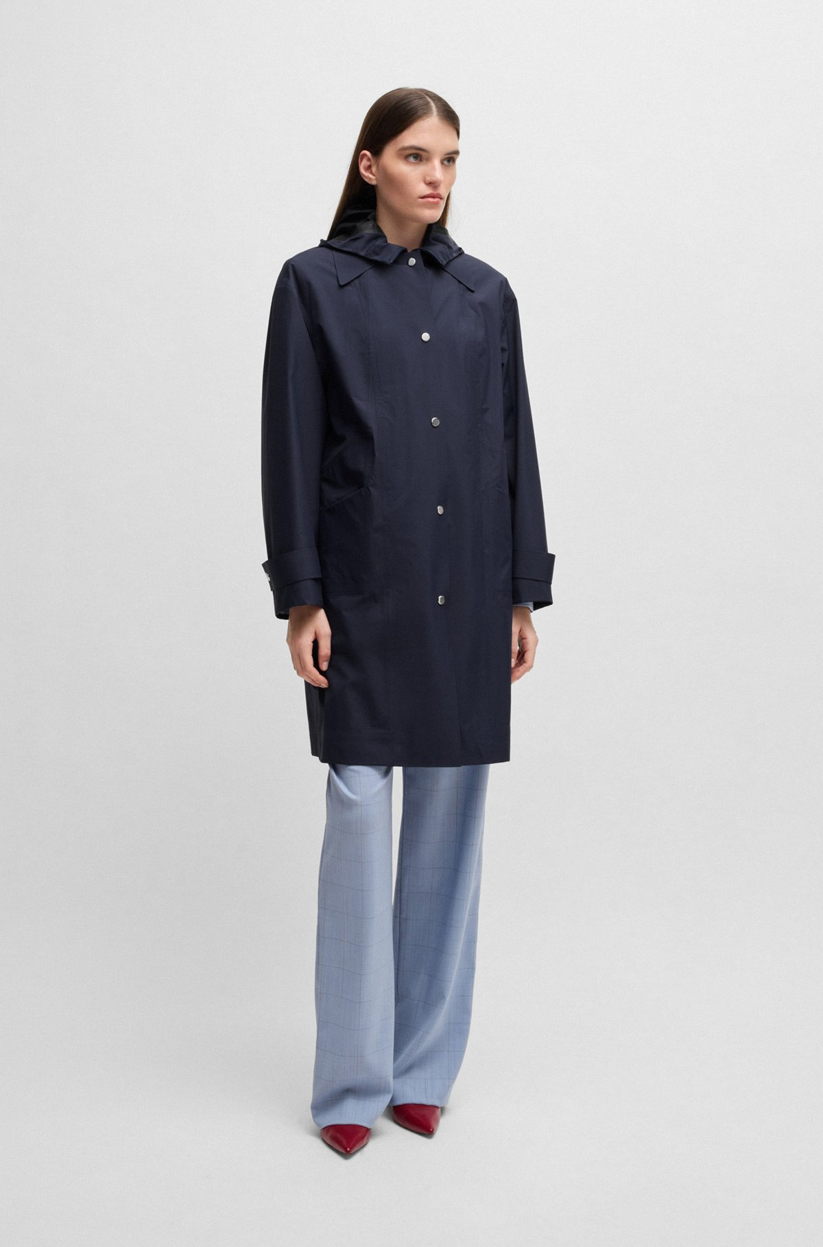 WATER-REPELLENT JACKET WITH DETACHABLE FLEECE INNER - 2