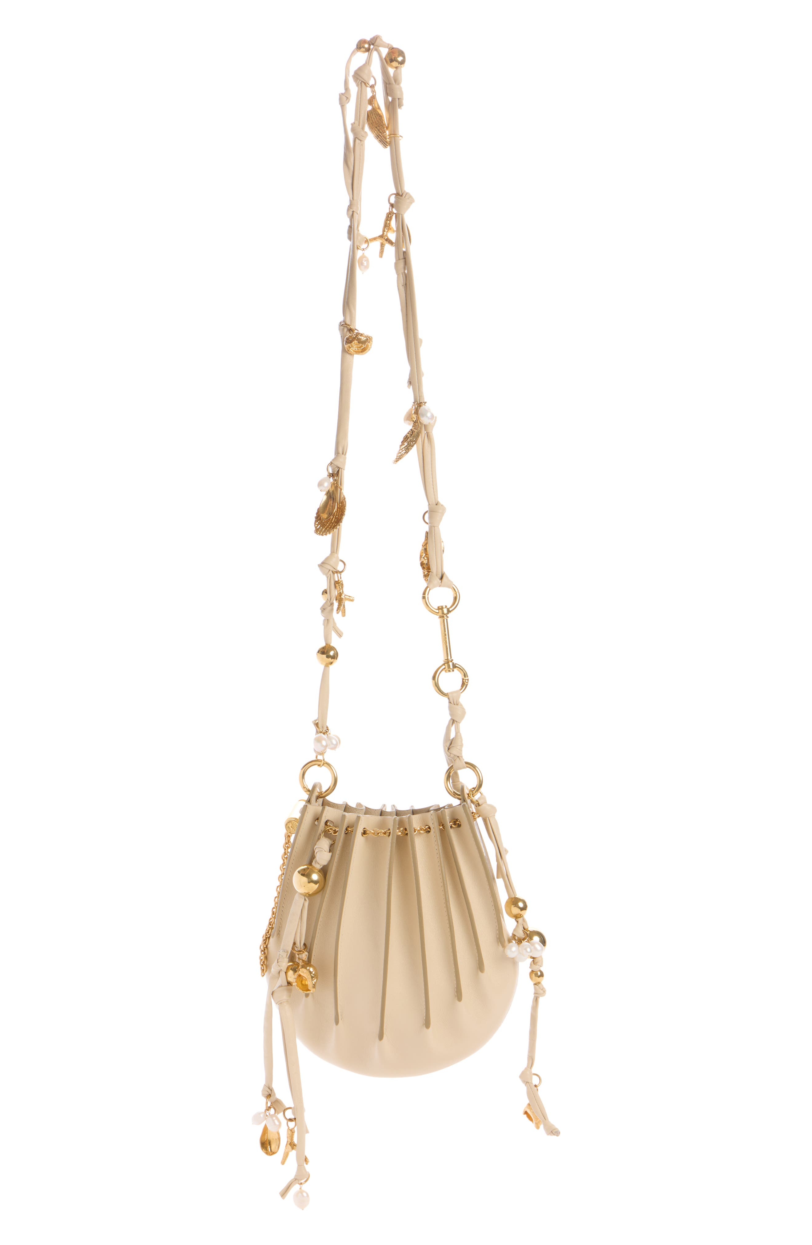 Chloé Sea Treasures Leather Crossbody Bag in Deep Ivory at Nordstrom - 2